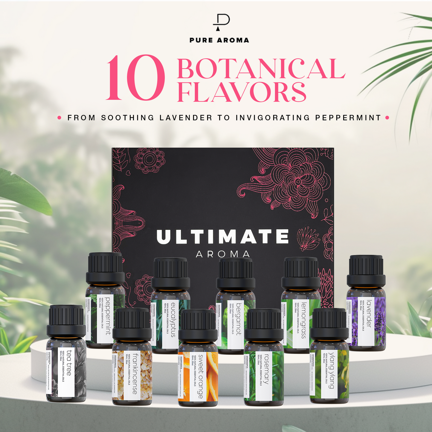 Premium Essential Oils Gift Set – 100% Pure & Therapeutic