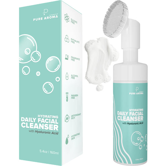 Hydrating Daily Facial Cleanser With Hyaluronic Acid and Glycerin For All Type Of Skin