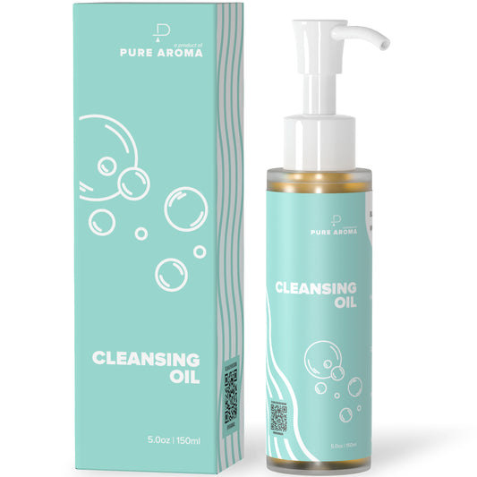 Cleansing Oil | Facial Cleanser, Daily Makeup Blackheads Removal | Fragrance-Free, Paraben-Free, Sulfate-Free, Colorant Free
